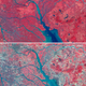 Illustration for article titled Witness decades of urban growth as photographed from space